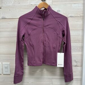 Lululemon 🍋 Nulu Cropped Define Jacket Vintage Plum💜